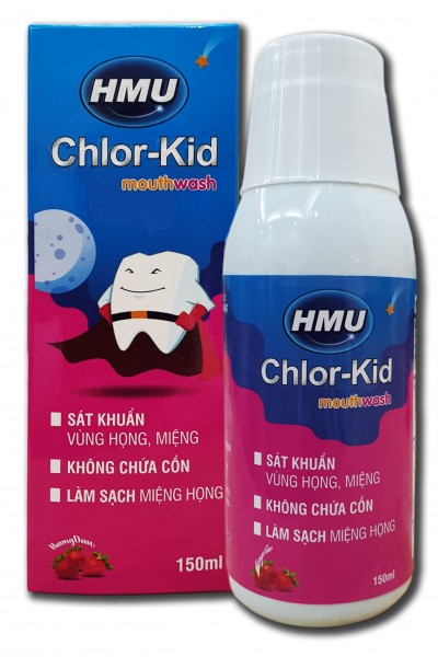 NƯỚC SÚC MIỆNG HMU CHLOR-KID - Chuyên Dùng Cho Trẻ Em