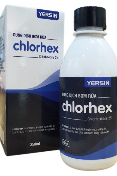 DUNG DỊCH BƠM RỬA ỐNG TUỶ CHLORHEX