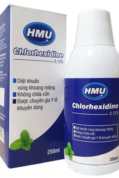 NƯỚC SÚC MIỆNG HMU CHLORHEXIDINE 0.12% 
