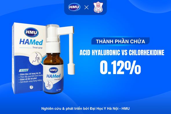 Review xịt họng kháng khuẩn HAMed từ các chuyên gia